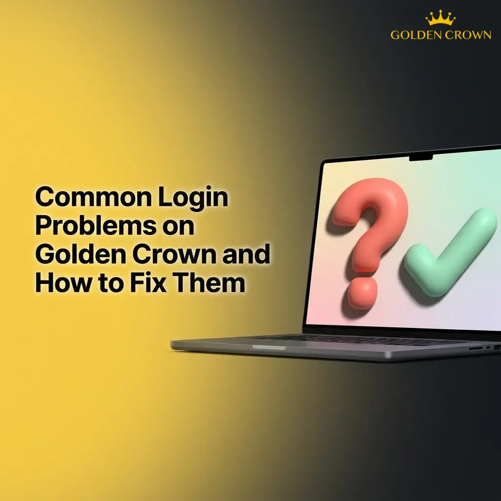 Table listing common Golden Crown login problems like locked accounts and 2FA issues with practical solutions for each.